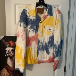 LEVI NWOT Tye Dyed Jacket Men’s - Unisex